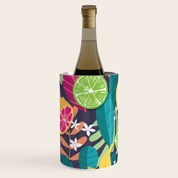 Tropical fruit pattern 03 Wine Chiller Gallery Image 1