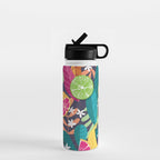 Tropical fruit pattern 03 Water Bottle Gallery Image 1