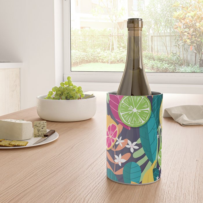 Tropical fruit pattern 03 Wine Chiller Gallery Image 4