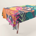 Tropical fruit pattern 03 Tablecloth Gallery Image 1