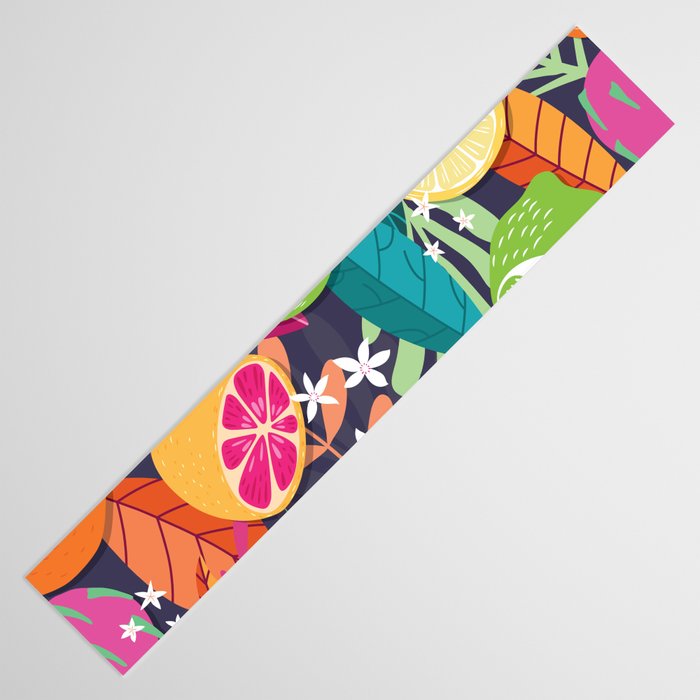 Tropical fruit pattern 03 Table Runner Gallery Image 3