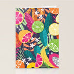 Tropical fruit pattern 03 Stationery Card Gallery Image 2