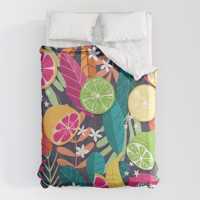 Tropical fruit pattern 03 Duvet Cover Gallery Image 6