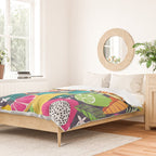 Tropical fruit pattern 03 Duvet Cover Gallery Image 2