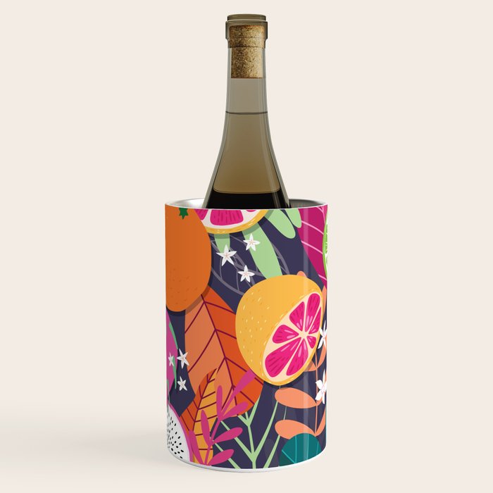 Tropical fruit pattern 03 Wine Chiller Gallery Image 2