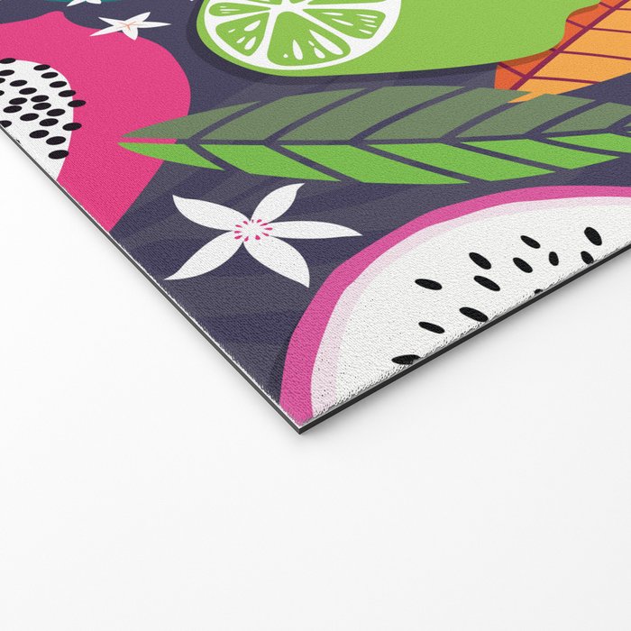 Tropical fruit pattern 03 Welcome Mat Gallery Image 2