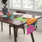 Tropical fruit pattern 03 Table Runner Gallery Image 2