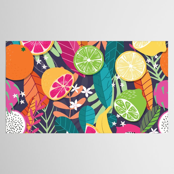 Tropical fruit pattern 03 Tablecloth Gallery Image 2