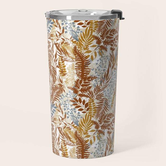 Leafy autumn forest B Travel Mug Gallery Image 2