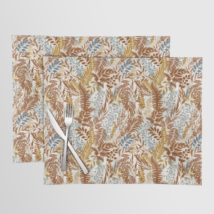 Leafy autumn forest B Placemat Gallery Image 1