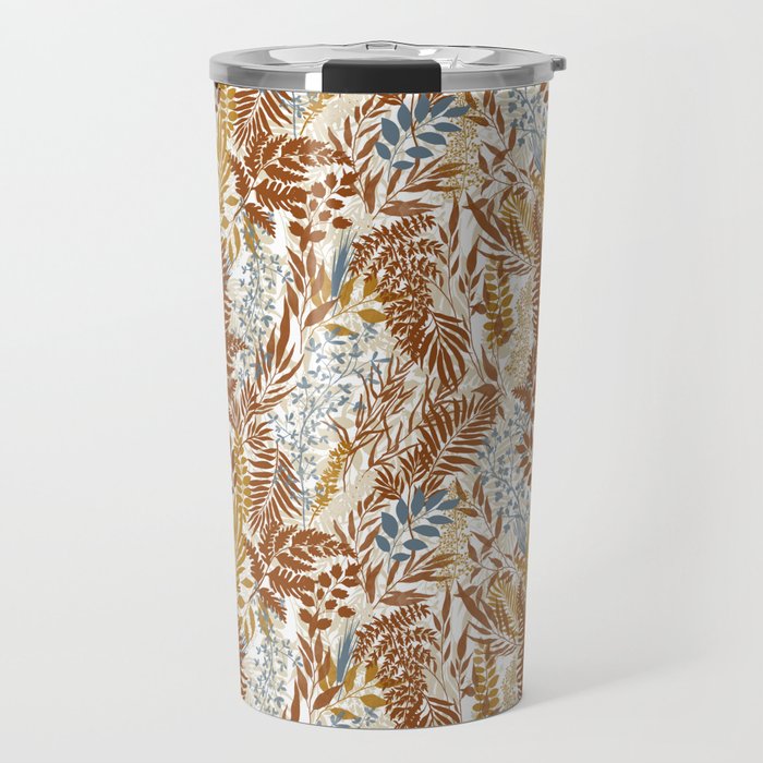 Leafy autumn forest B Travel Mug Gallery Image 1