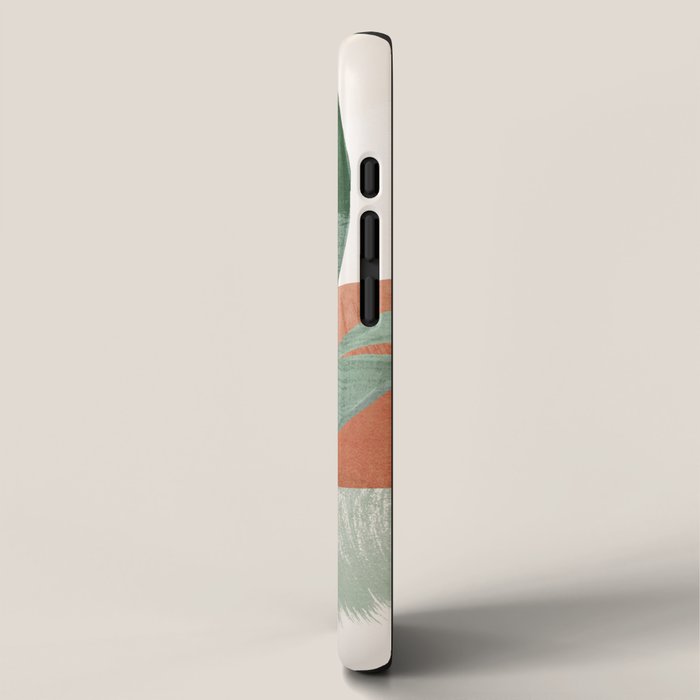 Modern Abstract Art Plant 3 iPhone Case Gallery Image 2