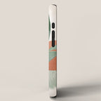 Modern Abstract Art Plant 3 iPhone Case Gallery Image 2