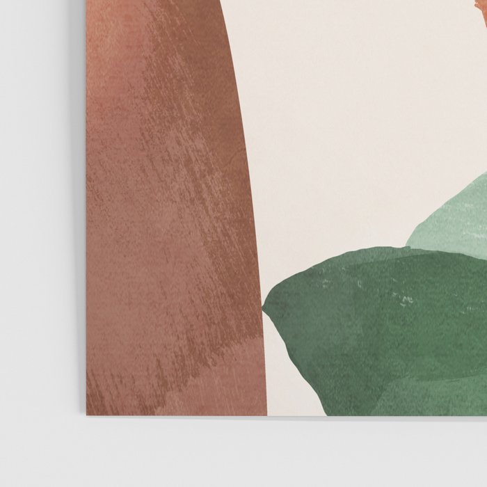 Modern Abstract Art Plant 3 Poster Gallery Image 3
