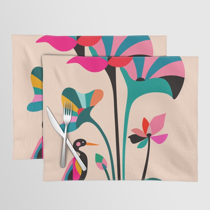 Modern Lotus Placemat Gallery Image 1