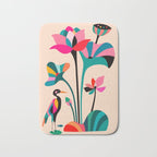 Modern Lotus Bath Mat Gallery Image 1