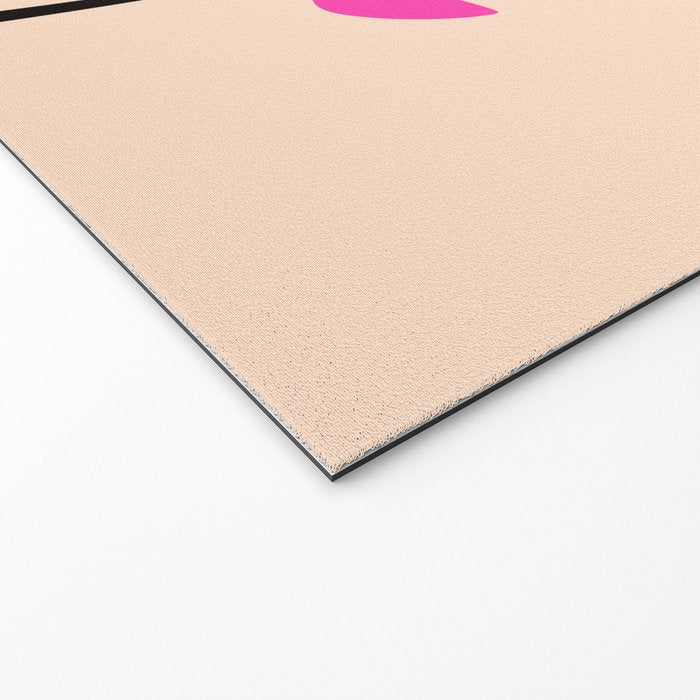 Modern Lotus Welcome Mat Gallery Image 2