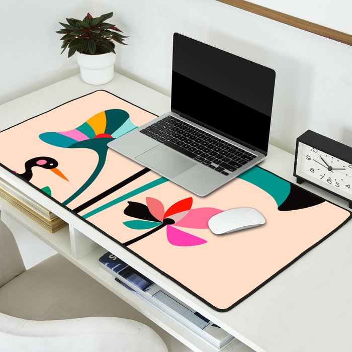 Modern Lotus Desk Mat Gallery Image 2