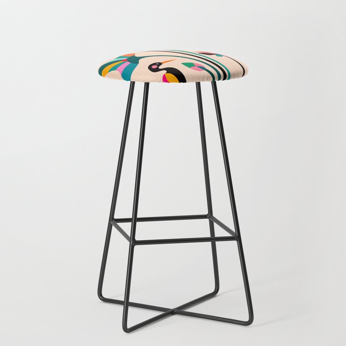 Modern Lotus Stool Gallery Image 1