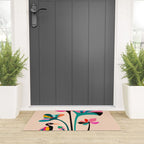 Modern Lotus Welcome Mat Gallery Image 3