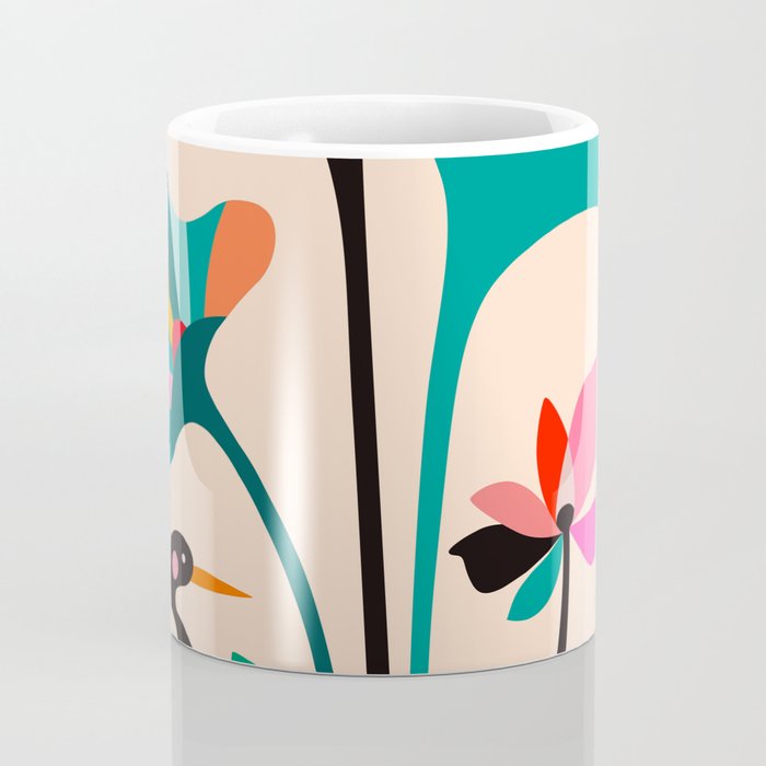 Modern Lotus Coffee Mug Gallery Image 4