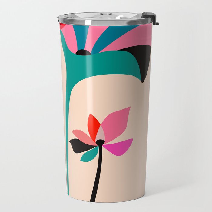 Modern Lotus Travel Mug Gallery Image 2
