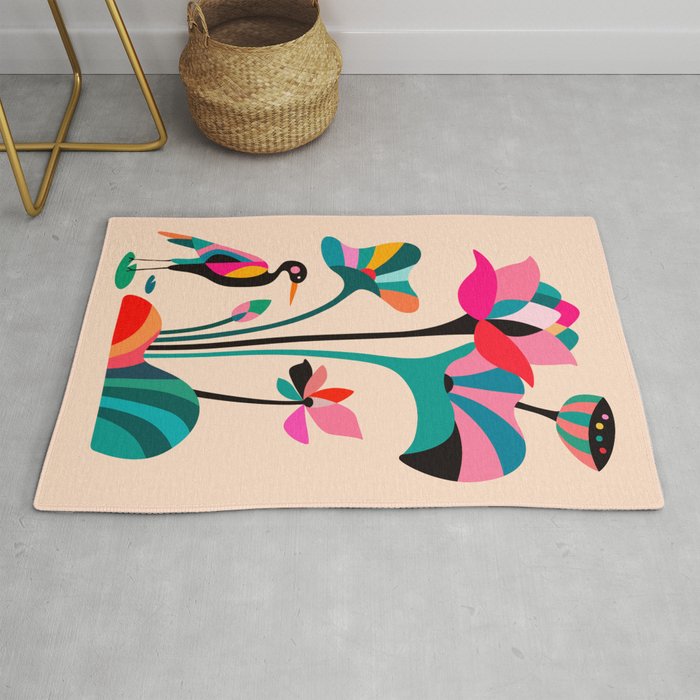 Modern Lotus Rug Gallery Image 1