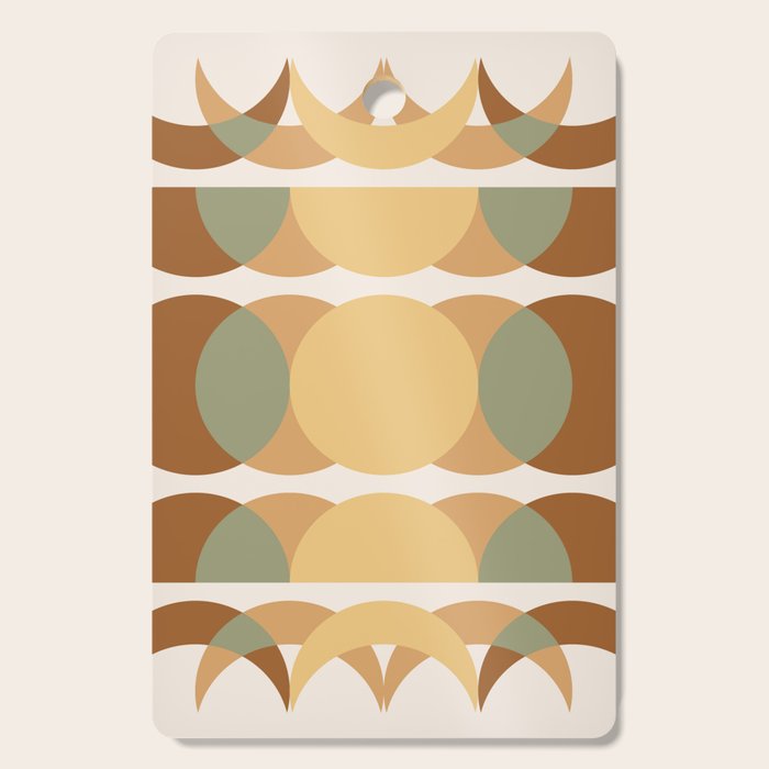 Moon Phases Abstract XIV Cutting Board Gallery Image 1