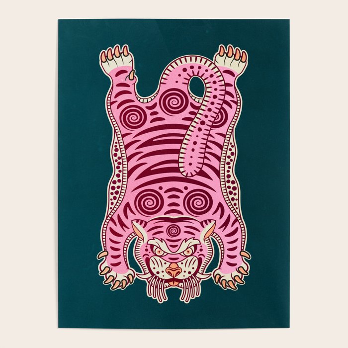 King Of The Jungle 02: Pink Tiger Edition Poster Gallery Image 4