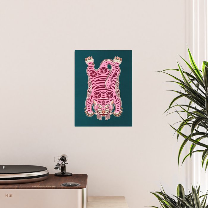 King Of The Jungle 02: Pink Tiger Edition Poster Gallery Image 2
