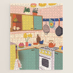Retro kitchen Jigsaw Puzzle Gallery Image 1
