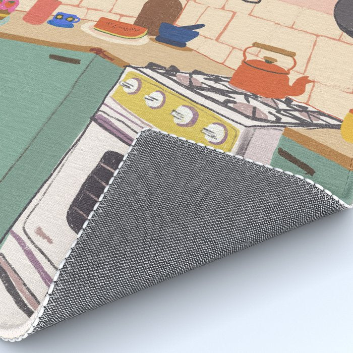Retro kitchen Rug Gallery Image 4