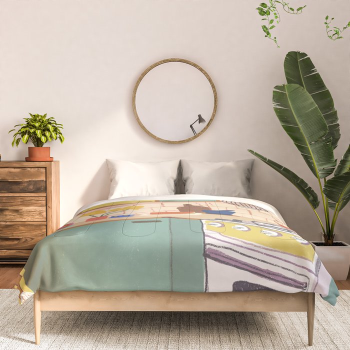 Retro kitchen Comforter Gallery Image 3