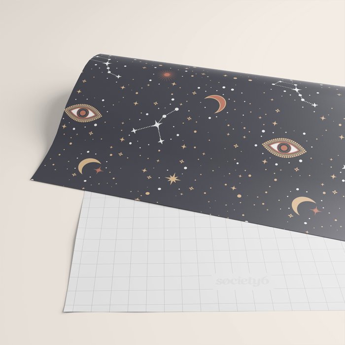 Mystical Galaxy Wrapping Paper Gallery Image 2
