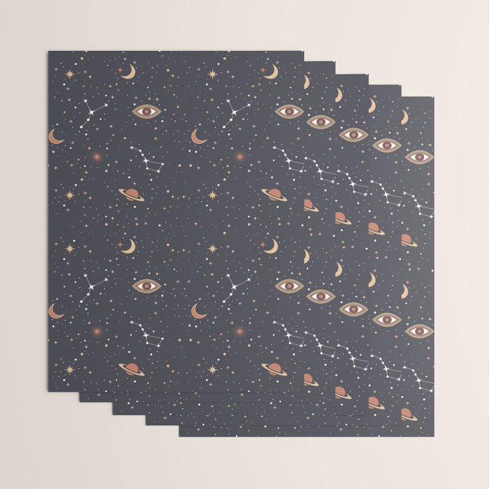 Mystical Galaxy Wrapping Paper Gallery Image 3