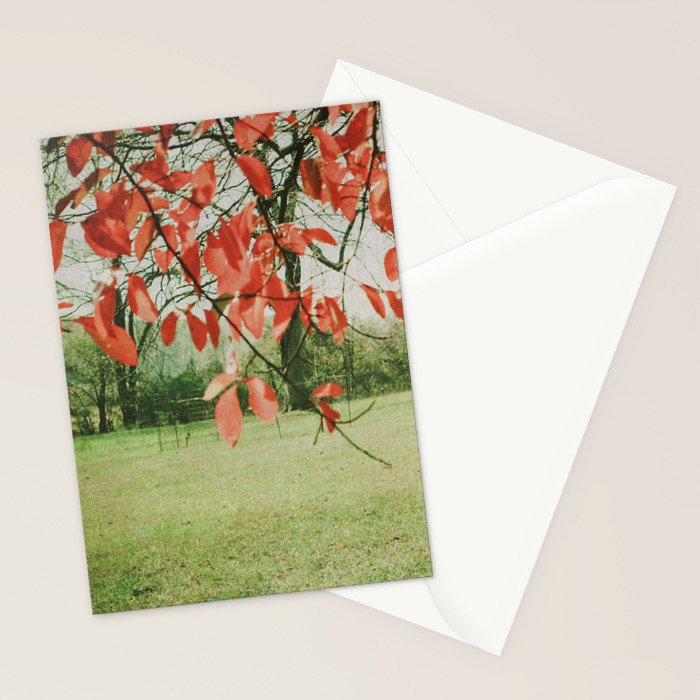 Red October Stationery Card Gallery Image 2