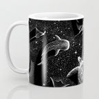 Cosmic Ocean (Black Version) Coffee Mug Gallery Image 3