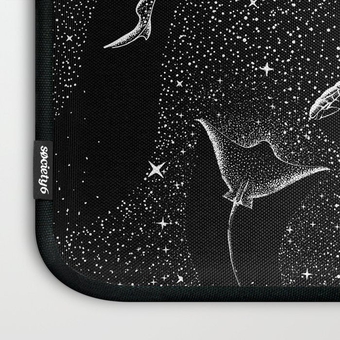 Cosmic Ocean (Black Version) Laptop Sleeve Gallery Image 3