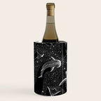 Cosmic Ocean (Black Version) Wine Chiller Gallery Image 2