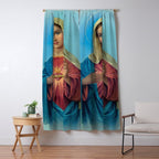 Immaculate Heart Of Mary Window Curtain Gallery Image 5