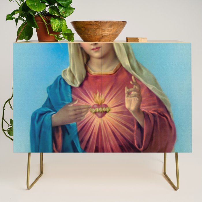 Immaculate Heart Of Mary Credenza Gallery Image 1