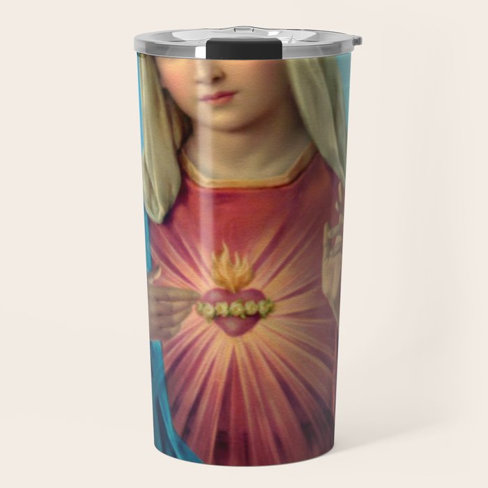 Immaculate Heart Of Mary Travel Mug Gallery Image 1