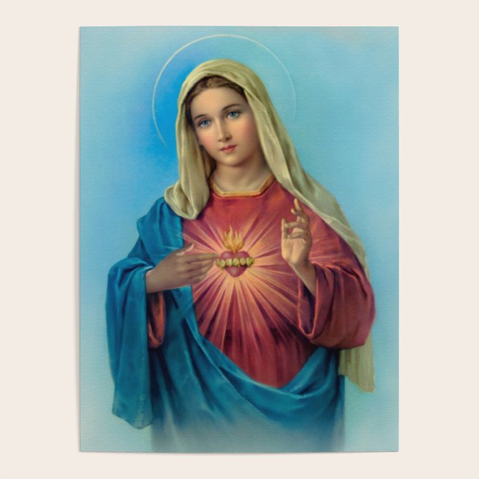 Immaculate Heart Of Mary Poster Gallery Image 4
