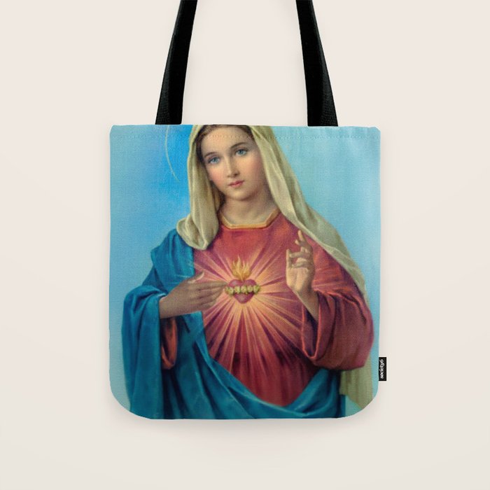 Immaculate Heart Of Mary Tote Bag Gallery Image 1