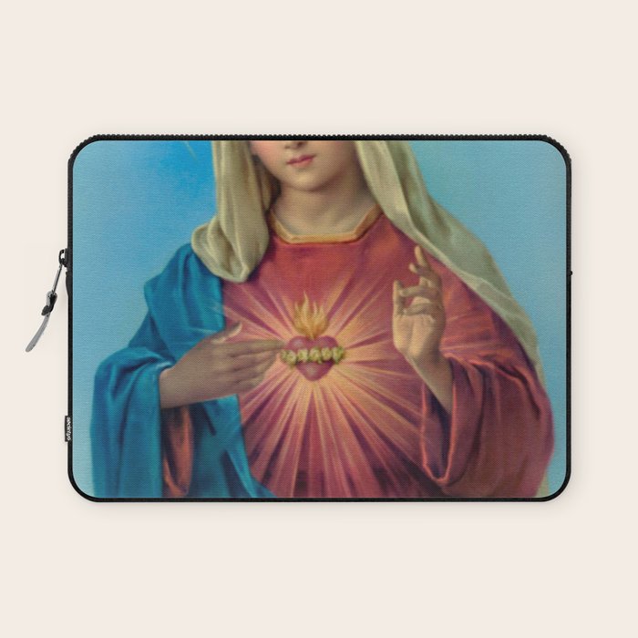 Immaculate Heart Of Mary Laptop Sleeve Gallery Image 1