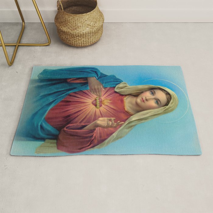 Immaculate Heart Of Mary Rug Gallery Image 1