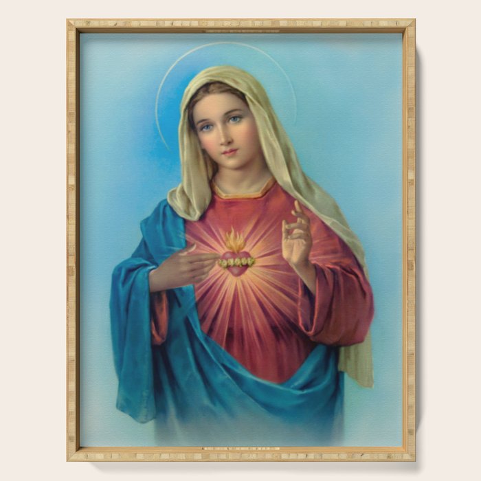 Immaculate Heart Of Mary Serving Tray Gallery Image 1