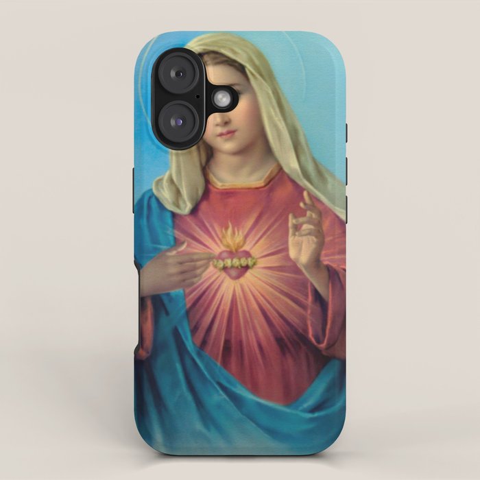 Immaculate Heart Of Mary iPhone Case Gallery Image 1