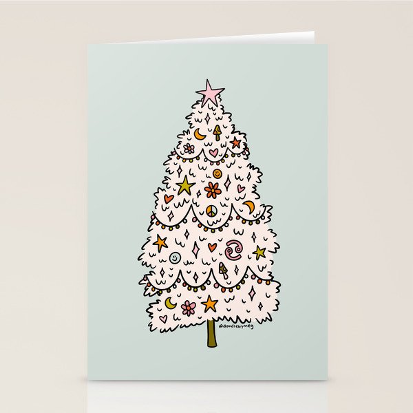 Cancer Tree Stationery Card Gallery Image 1