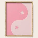 Pinkie Yin Yang Stars Serving Tray Gallery Image 1